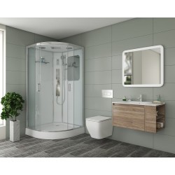 Душевая кабина Niagara Premium 90x90 NG-6001-01G с гидромассажем