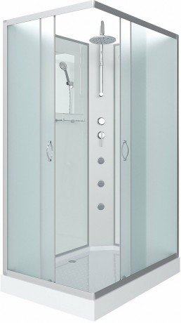 Душевая кабина Niagara Classic 120х80 NG-43285-14QBKTG с гидромассажем