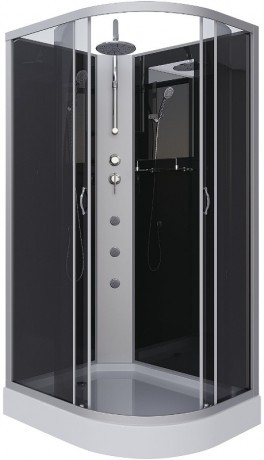 Душевая кабина Niagara Classic 120х80 L NG-3512-14LBKTG с гидромассажем