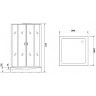 Душевая кабина Niagara Premium 100x100 NG-6002-01Q без гидромассажа