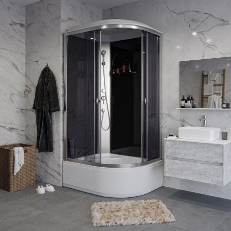 Душевая кабина Niagara Eco 120x90 L E120/90/40L/TN без гидромассажа