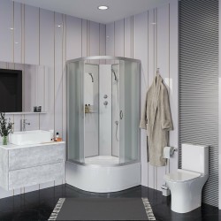 Душевая кабина Niagara Classic 90x90 NG-2308-14BK без гидромассажа