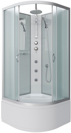 Душевая кабина Niagara Classic 80x80 NG-2307-14BKTG с гидромассажем