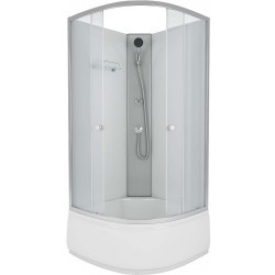 Душевая кабина Niagara Eco 90x90 E90/40/MT/BK без гидромассажа
