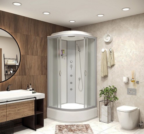 Душевая кабина Niagara Classic 90x90 NG-3301-14G с гидромассажем