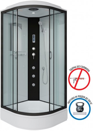 Душевая кабина Niagara Classic 90x90 NG-6701-14F с гидромассажем