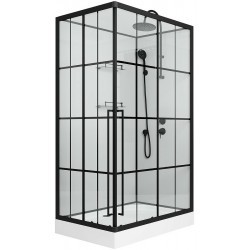 Душевая кабина Niagara Standart 100x80 R ST100/80/15QR/KL/BKT без гидромассажа