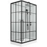 Душевая кабина Niagara Standart 100x80 R ST100/80/15QR/KL/BKT без гидромассажа