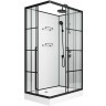 Душевая кабина Niagara Standart 100x80 R ST100/80/15QR/KL/BKT без гидромассажа