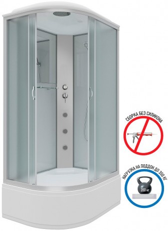 Душевая кабина Niagara Classic 120x80 R NG-2310-14RG с гидромассажем