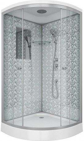 Душевая кабина Niagara Luxe 100x100 NG-7702W без гидромассажа