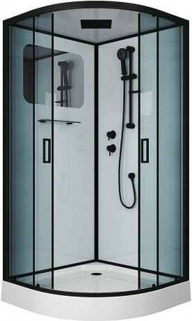 Душевая кабина Niagara Premium 90x90 NG-6901-01 Black без гидромассажа