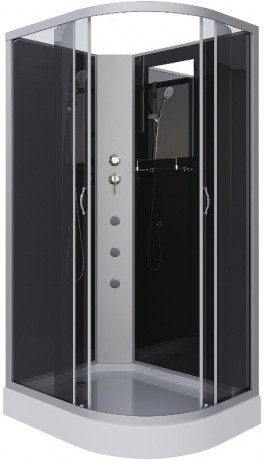 Душевая кабина Niagara Classic 120х80 L NG-3512-14LBKG с гидромассажем