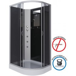 Душевая кабина Niagara Classic 120х80 L NG-3512-14LBKG с гидромассажем