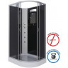 Душевая кабина Niagara Classic 120х80 L NG-3512-14LBKG с гидромассажем