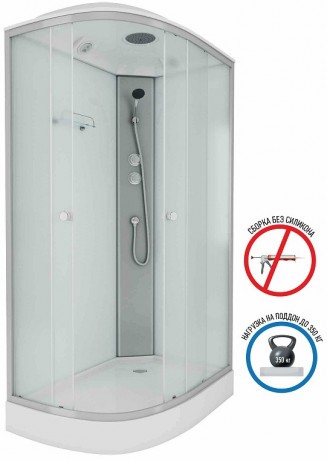 Душевая кабина Niagara Eco 120x80 R NG-4312-14R без гидромассажа