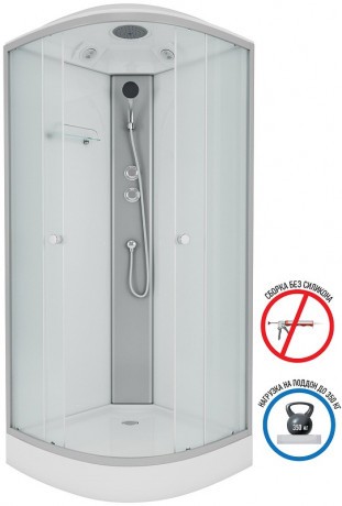 Душевая кабина Niagara Eco 90x90 NG-4301-14 без гидромассажа