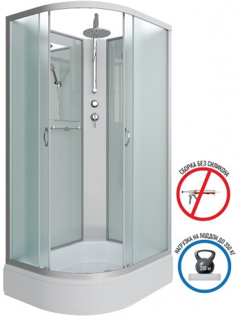 Душевая кабина Niagara Classic 130х90 R NG-33394-14RBKT без гидромассажа