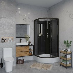 Душевая кабина Niagara Classic 90x90 NG-6501-14BKT без гидромассажа