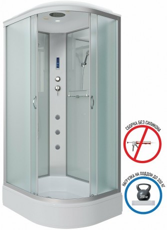 Душевая кабина Niagara Classic 90х80 L NG-33984-14LF с гидромассажем