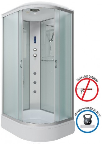 Душевая кабина Niagara Classic 130х90 L NG-33394-14LF с гидромассажем