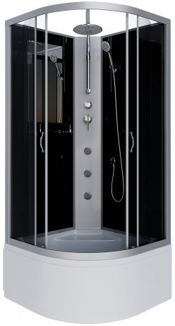 Душевая кабина Niagara Classic 80x80 NG-2507-14BKTG с гидромассажем