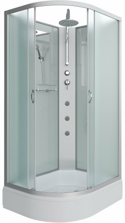 Душевая кабина Niagara Classic 110х80 R NG-33184-14RBKTG с гидромассажем