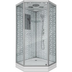 Душевая кабина Niagara Luxe 100x100 NG-7702DW без гидромассажа