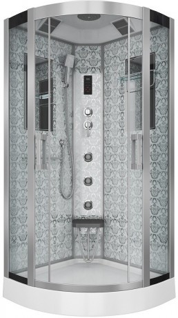 Душевая кабина Niagara Luxe NG-7715W 90x90 с гидромассажем