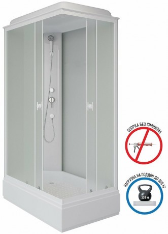 Душевая кабина Niagara Promo 120x80 P120/80/26Q/MT без гидромассажа