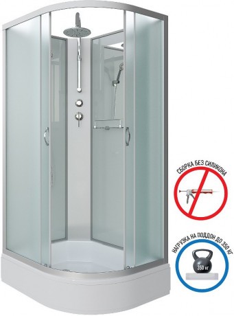 Душевая кабина Niagara Classic 130х90 L NG-33394-14LBKT без гидромассажа