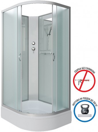 Душевая кабина Niagara Classic 120х90 L NG-33294-14LBK без гидромассажа