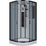 Душевая кабина Niagara Premium 100x100 NG-6902-01G Black с гидромассажем