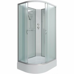 Душевая кабина Niagara Classic 90х80 R NG-33984-14RBK без гидромассажа