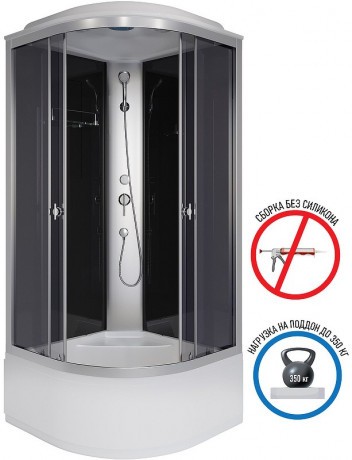 Душевая кабина Niagara Eco 90x90 E90/40/TN без гидромассажа