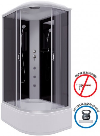 Душевая кабина Niagara Classic 120x80 L NG-2510-14LG с гидромассажем
