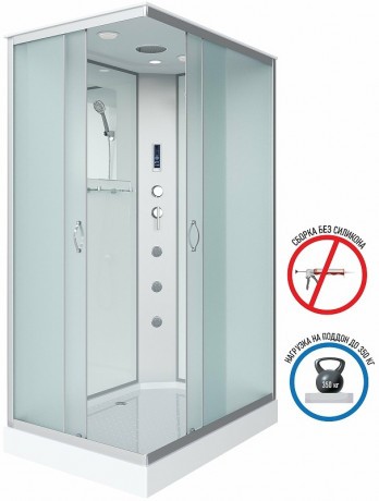 Душевая кабина Niagara Classic 100х80 NG-43085-14QF с гидромассажем