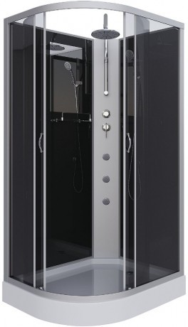 Душевая кабина Niagara Classic 120х80 R NG-3512-14RBKTG с гидромассажем