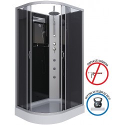 Душевая кабина Niagara Classic 120х80 R NG-3512-14RBKTG с гидромассажем