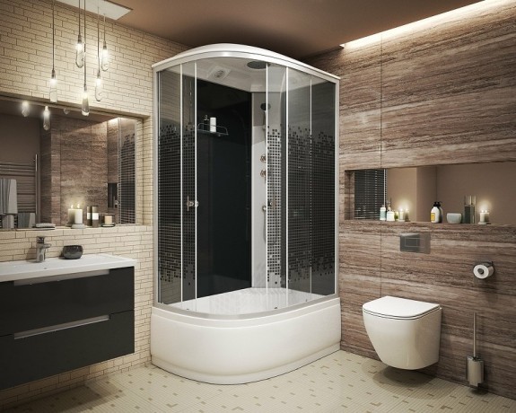 Душевая кабина Niagara Eco NG-7510-14R 120х80 без гидромассажа