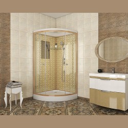 Душевая кабина Niagara Luxe 100x100 NG-7702G без гидромассажа