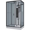 Душевая кабина Niagara Premium 120x80 NG-6912-01GQL Black с гидромассажем