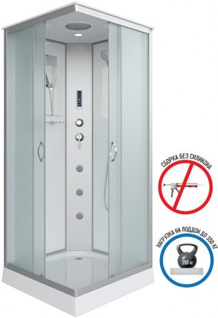 Душевая кабина Niagara Classic 90х90 NG-1101-14F с гидромассажем